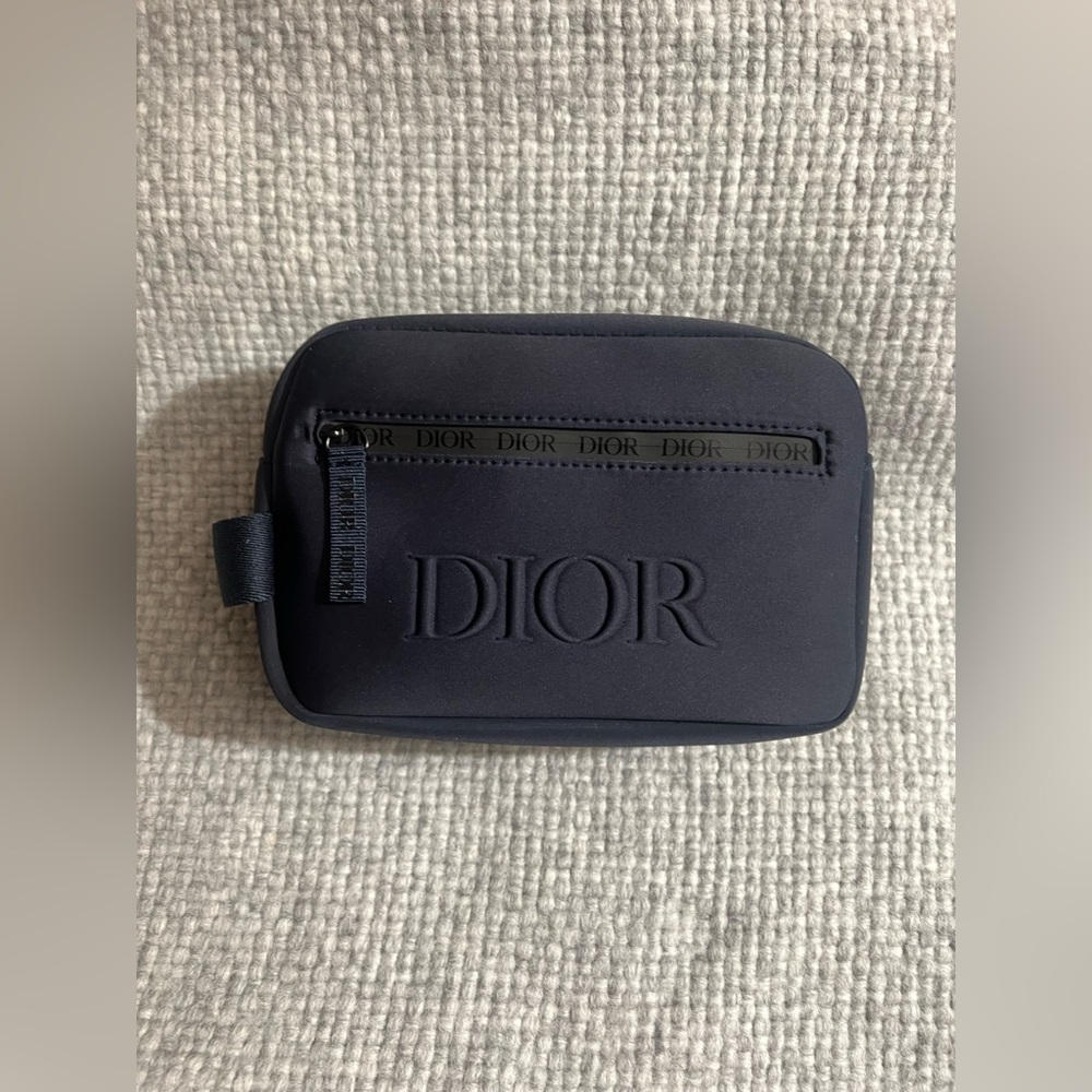 Dior Black Toiletry Bag